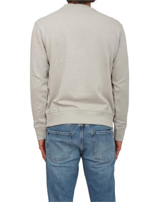 Felpa beige Boss uomo in cotone in UOMO