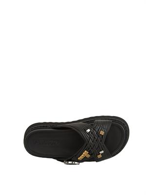 Sandali Kate Pinko in pelle nera in DONNA