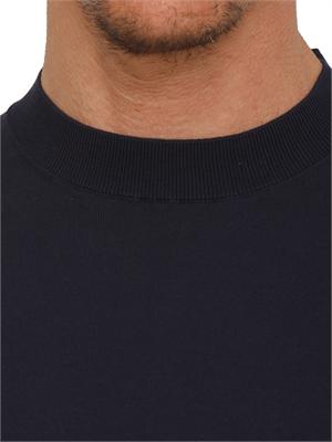 Maglia maniche corte Paolo Pecora in cotone blu in UOMO
