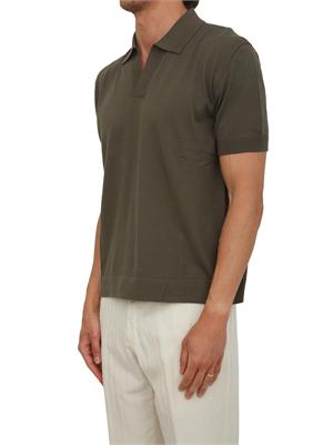 Polo Paolo Pecora in cotone verde in UOMO