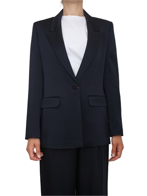 Giacca MSEALBINO Max Mara Studio in misto viscosa blu in DONNA