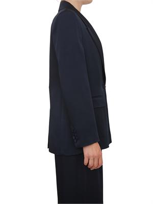 Giacca MSEALBINO Max Mara Studio in misto viscosa blu in DONNA