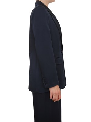 Giacca MSEALBINO Max Mara Studio in misto viscosa blu in DONNA