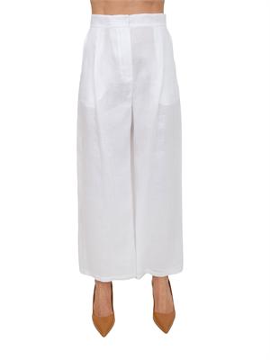 Pantalone bianco MSTTARTUFO Max Mara Studio in tela ramiÉ in DONNA