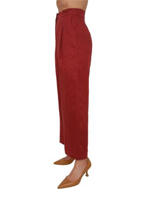 Pantalone rosso MSTTARTUFO Max Mara Studio in tela ramiÉ in DONNA