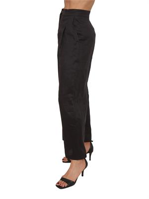 Pantalone nero MSTTARTUFO Max Mara Studio in tela ramiÉ in DONNA