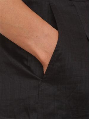 Pantalone nero MSTTARTUFO Max Mara Studio in tela ramiÉ in DONNA