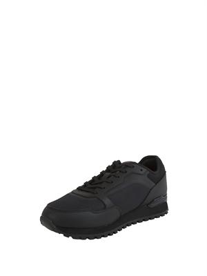 Sneakers nere Boss uomo in pelle e tessuto tecnico in UOMO