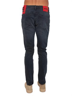BOSS Jeans HUGO Uomo in denim blu scuro in UOMO