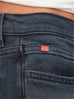 BOSS Jeans HUGO Uomo in denim blu scuro in UOMO