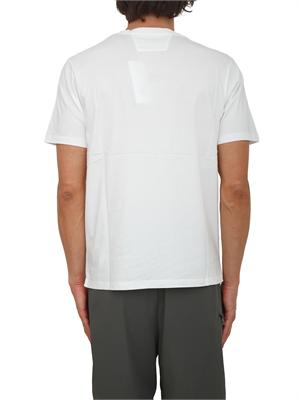 C.P. COMPANY T-shirt CP Company in cotone bianco con logo in UOMO