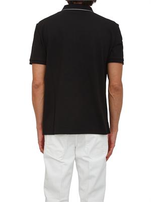 Polo C.P. Company in cotone nero in UOMO