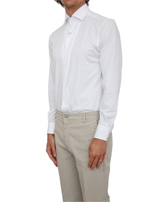 Camicia bianca Liu Jo uomo in cotone collo francese in UOMO