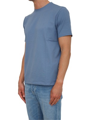 T-shirt Liu Jo uomo in cotone blu in UOMO