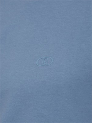 T-shirt Liu Jo uomo in cotone blu in UOMO