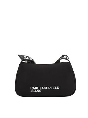 BORSA A SPALLA K.LAGERFELD NERO in DONNA