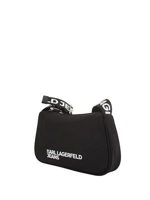 BORSA A SPALLA K.LAGERFELD NERO in DONNA