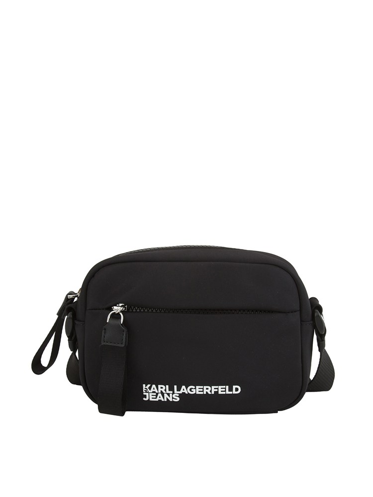 K.LAGERFELD Borsa a tracolla Karl Lagerfeld Jeans in tessuto nero