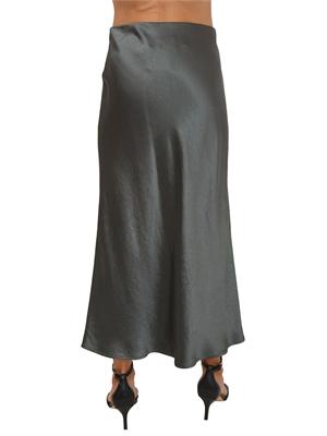 Gonna MMLALESSIO Max Mara MM in tessuto verde lucido in DONNA