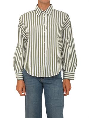 Camicia Emmuggioso di Emme Marella a righe verdi in DONNA