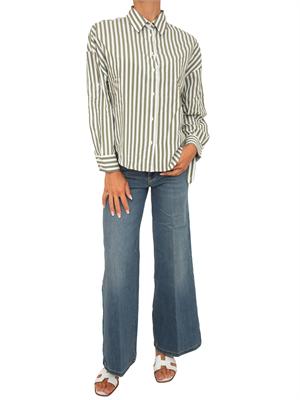 Camicia Emmuggioso di Emme Marella a righe verdi in DONNA