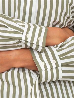Camicia Emmuggioso di Emme Marella a righe verdi in DONNA