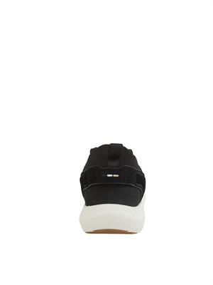 Sneakers nere BOSS uomo con tomaia in maglia in UOMO