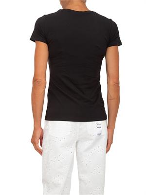 T-shirt nera Liu Jo donna in cotone in DONNA