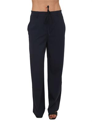 Pantaloni MMLAGORAIO Max Mara MM in tessuto tecnico blu in DONNA