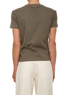 'S MAX MARA T-shirt SMMBELLA Max Mara 'S in cotone verde in DONNA