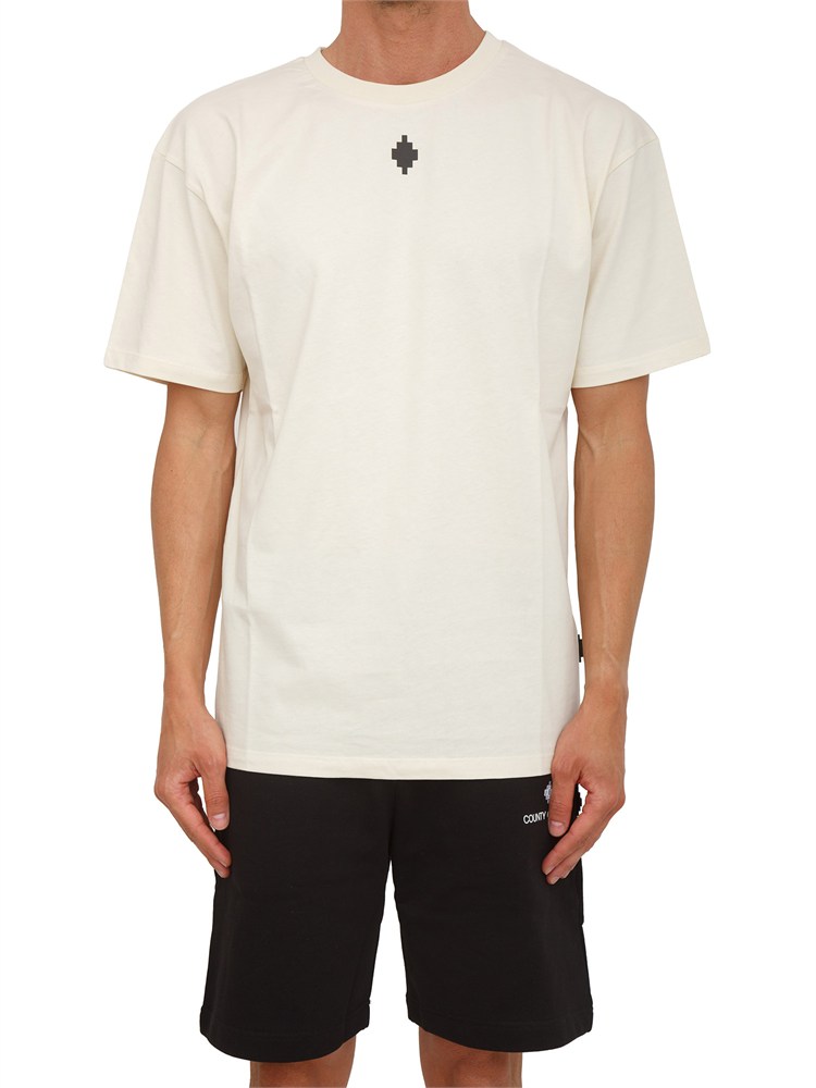 T-shirt beige County of Milan in cotone