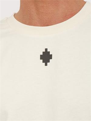 T-shirt beige County of Milan in cotone in UOMO