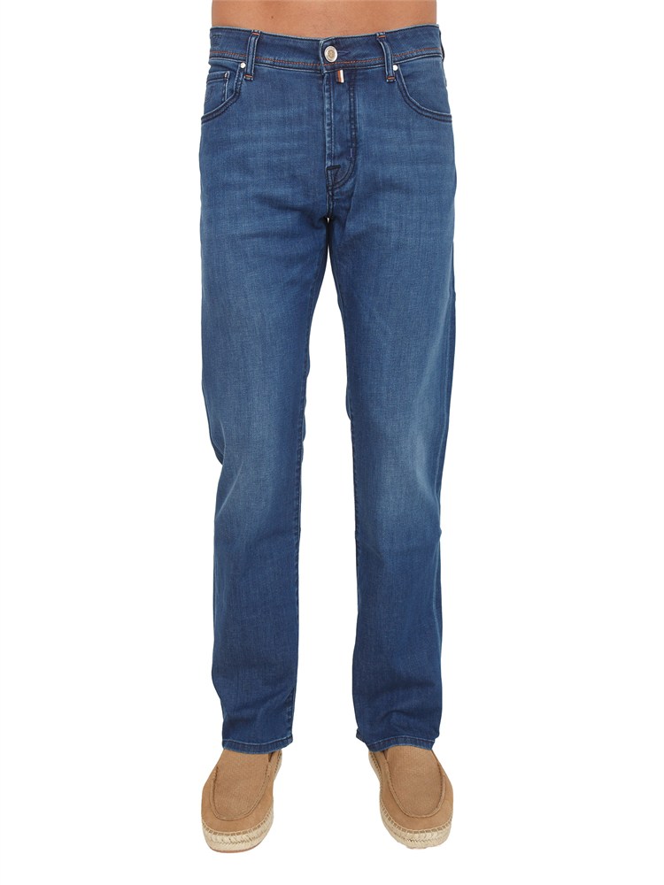 Jeans Luis Jacob Cohen in denim comfort blu sabbiato