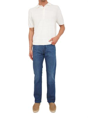 Jeans Luis Jacob Cohen in denim comfort blu sabbiato in UOMO