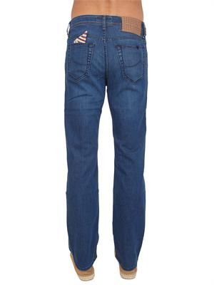 Jeans Luis Jacob Cohen in denim comfort blu sabbiato in UOMO