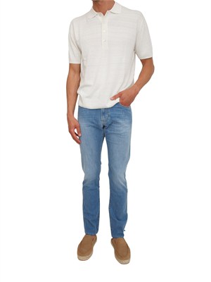 Jeans Bard Jacob Cohen uomo blu chiaro effetto vintage in UOMO