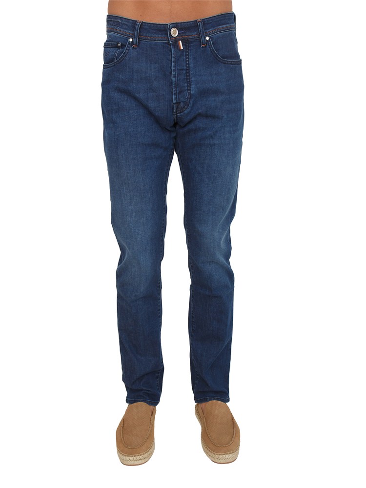 Jeans Bard Jacob Cohen uomo denim blu no-stone