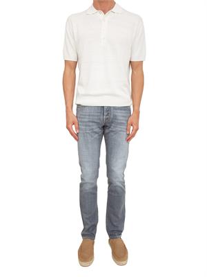 Jeans Bard Jacob Cohen denim super stretch grigio in UOMO