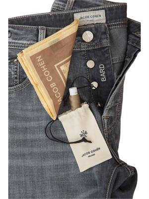 Jeans Bard Jacob Cohen denim super stretch grigio in UOMO