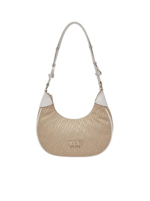 Borsa hobo piccola Liu Jo ecopelle beige in DONNA