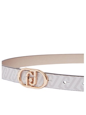 Cintura reversibile Liu Jo donna ecopelle avorio in DONNA