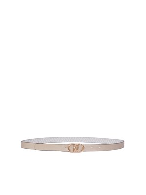 Cintura reversibile Liu Jo donna ecopelle avorio in DONNA