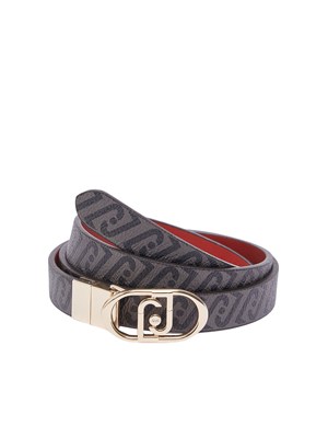 Cintura reversibile Liu Jo donna ecopelle marrone in DONNA