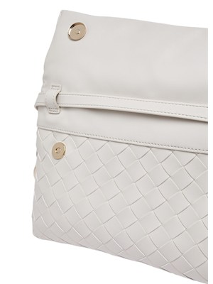 Riccy Bag Liu Jo in ecopelle intrecciata avorio in DONNA