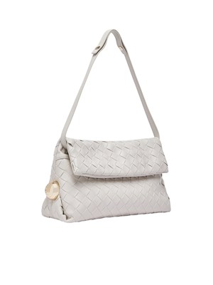 Riccy Bag Liu Jo in ecopelle intrecciata avorio in DONNA