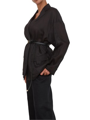 Giacca  MSTFATTO Max Mara Studio in tela ramiÉ nera in DONNA