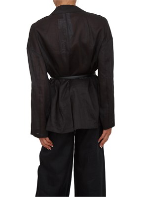 Giacca  MSTFATTO Max Mara Studio in tela ramiÉ nera in DONNA