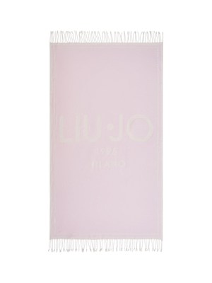 Telo da mare Liu Jo donna in cotone rosa in DONNA