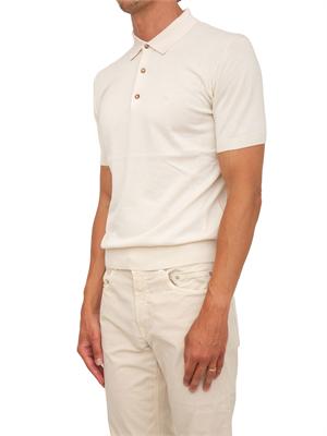 Polo a maniche corte Etro uomo avorio in UOMO