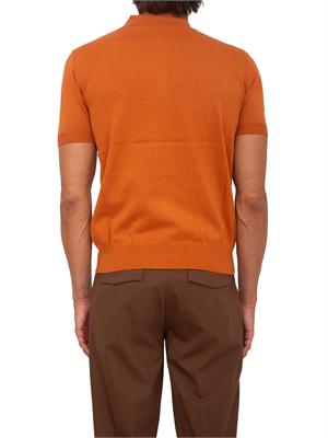 Polo a maniche corte Etro uomo arancione in UOMO